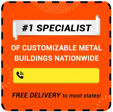 24x40 Steel Storage Building - American Metal Buildings